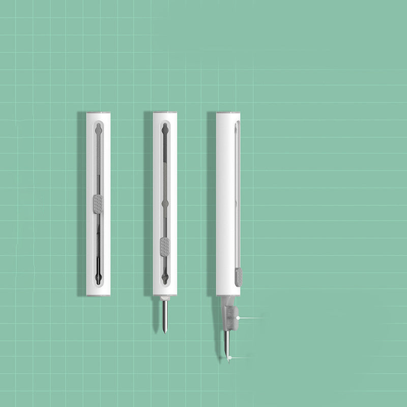Ручка для чистки наушников 3 в 1. Простая и портативная многофункциональная ручка для чистки наушников.