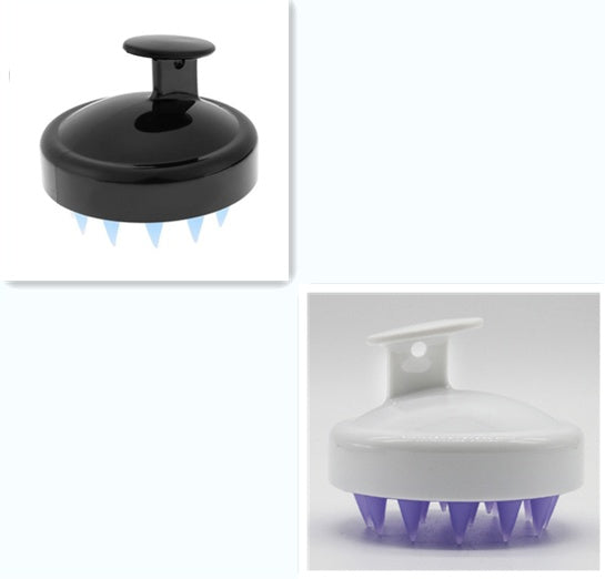 Силиконовая щетка для мытья головы и волос