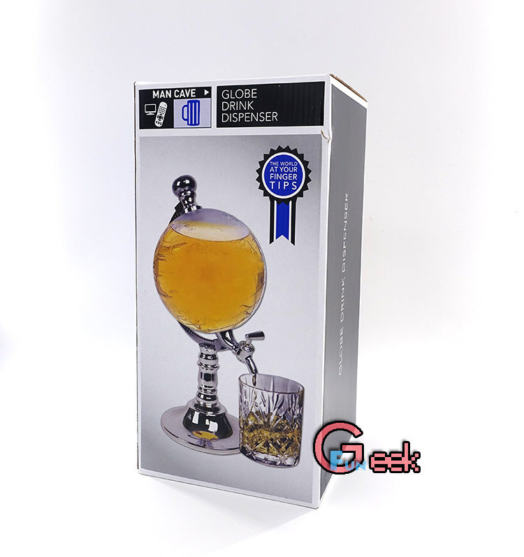 Novelty Globe шарап графиндері Алкогольге арналған сусын диспенсері 1,5 л ішу ойыны сыра ликері диспенсері сүзгілер Бар аксессуарлары Жаңа