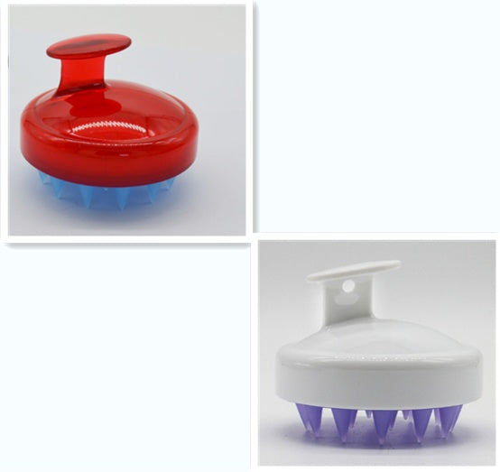 Силиконовая щетка для мытья головы и волос