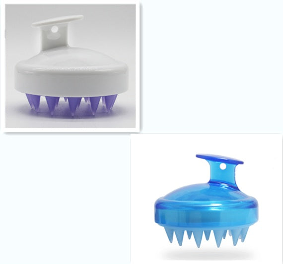 Силиконовая щетка для мытья головы и волос