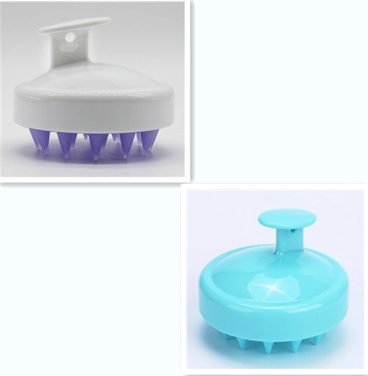 Силиконовая щетка для мытья головы и волос