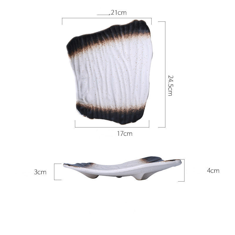 Тарелка суши плоская тарелка креативная бытовая тарелка