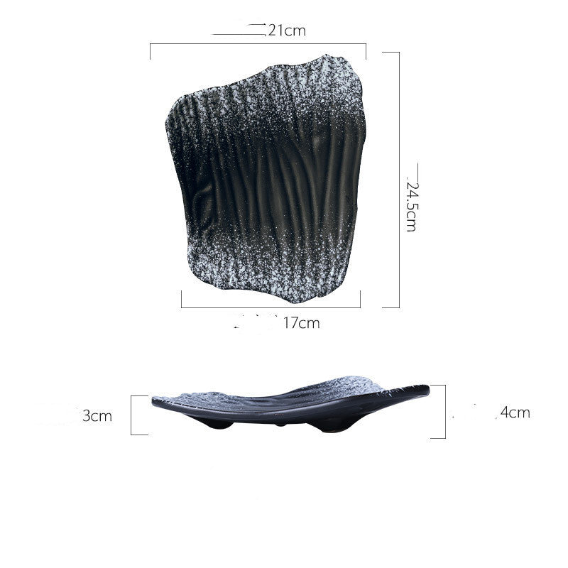 Тарелка суши плоская тарелка креативная бытовая тарелка