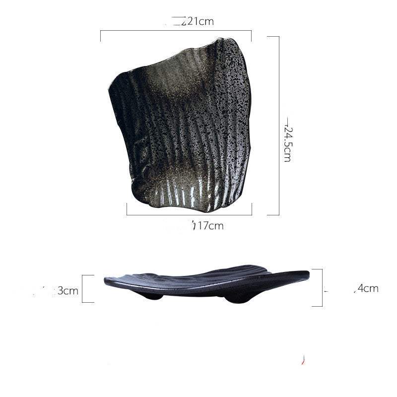 Тарелка суши плоская тарелка креативная бытовая тарелка
