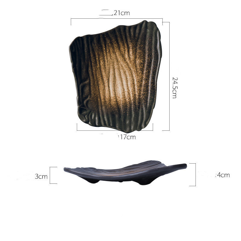 Тарелка суши плоская тарелка креативная бытовая тарелка