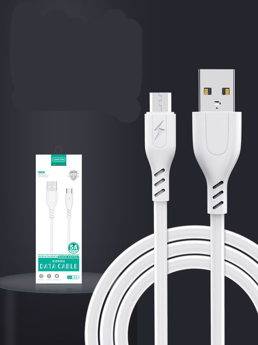 Совместим с Apple, подходит для Apple Android Data Cable 5A Fast Charge Cable Type-C Fast Charge Cable Аксессуары для мобильных телефонов Прямые поставки с фабрики