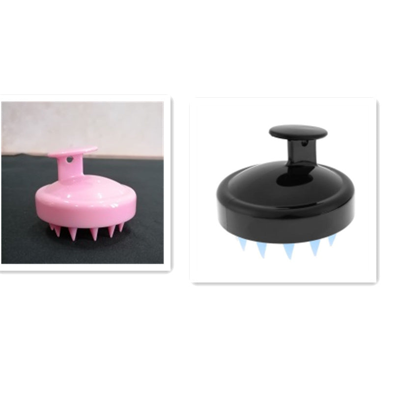 Силиконовая щетка для мытья головы и волос