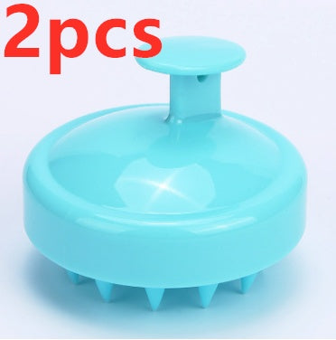 Силиконовая щетка для мытья головы и волос