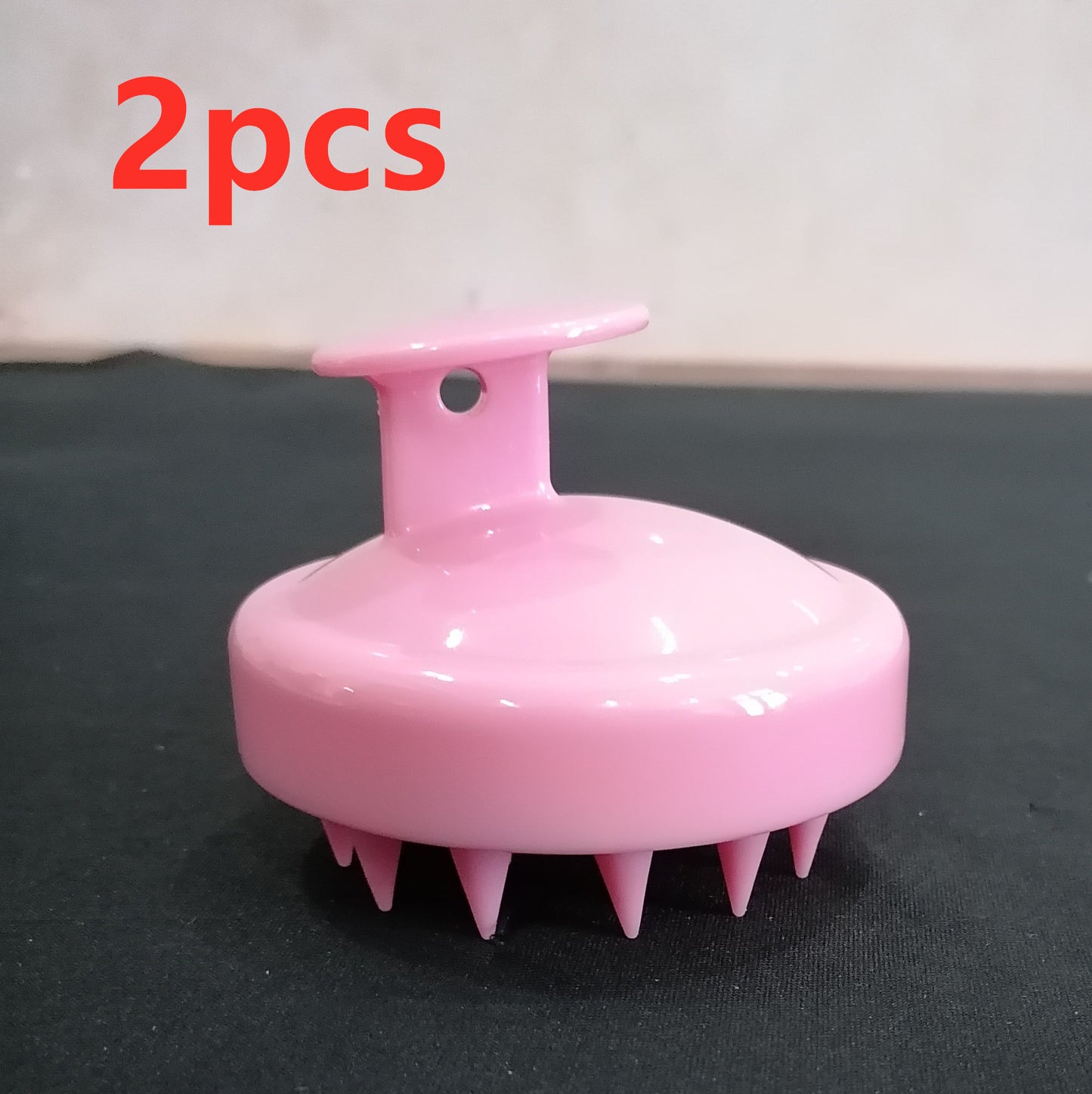 Силиконовая щетка для мытья головы и волос