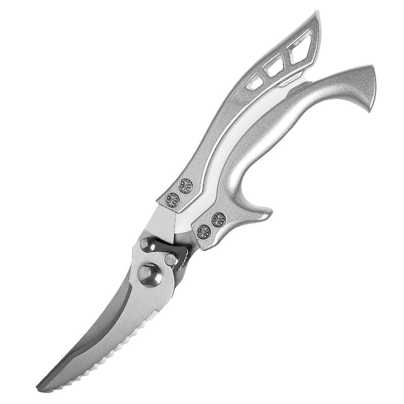 Кухонные многофункциональные ножницы из нержавеющей стали, нож для разделки куриных костей, ножницы для мяса, фруктов, рыбы, ножницы для очистки весов