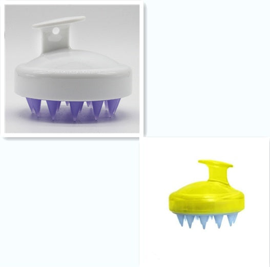 Силиконовая щетка для мытья головы и волос