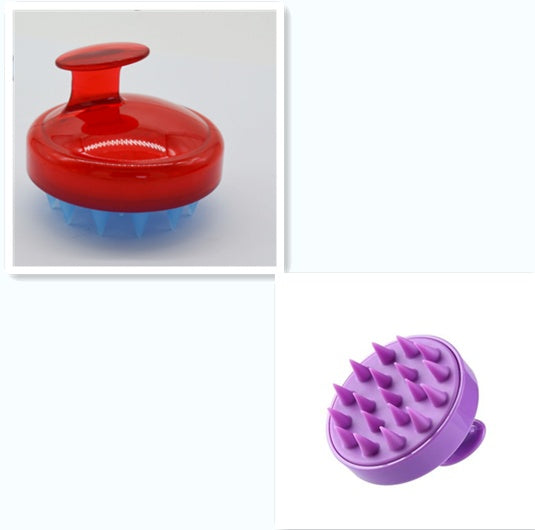 Силиконовая щетка для мытья головы и волос