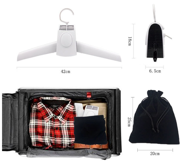 Портативті киім аяқ киім кептіргіш жиналмалы электр кептіргіш машина