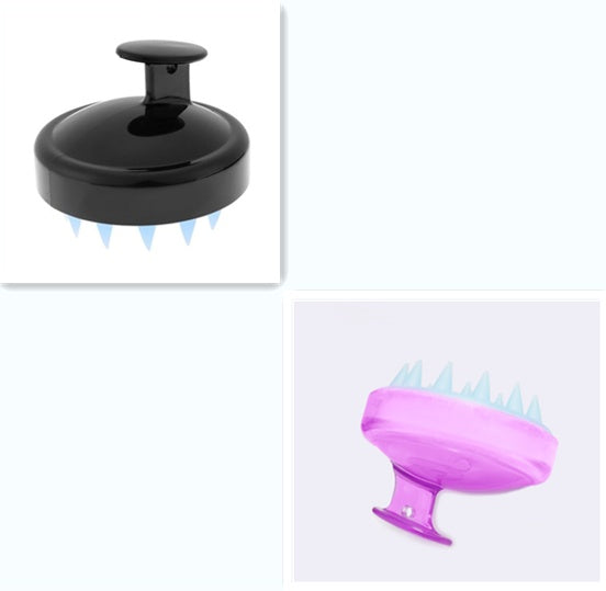 Силиконовая щетка для мытья головы и волос