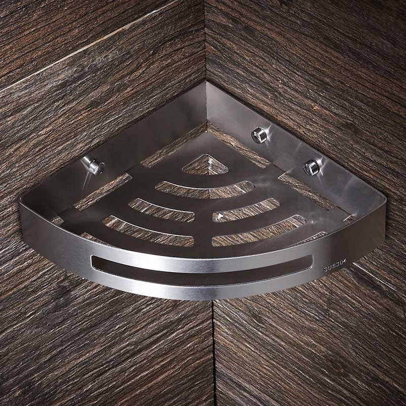 Угловая полка для ванной