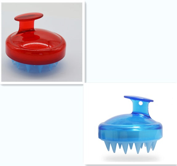 Силиконовая щетка для мытья головы и волос