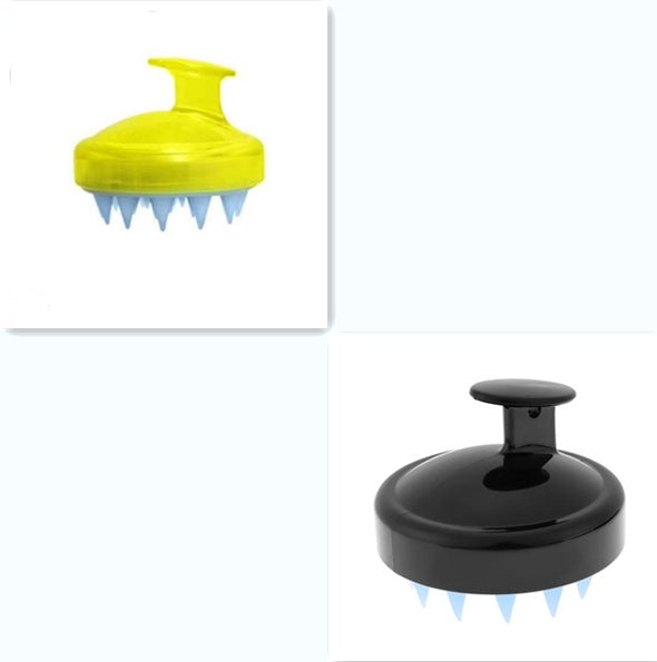 Силиконовая щетка для мытья головы и волос