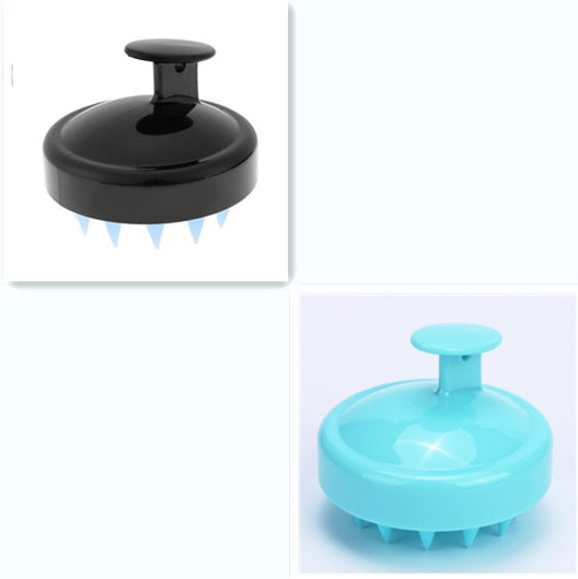 Силиконовая щетка для мытья головы и волос