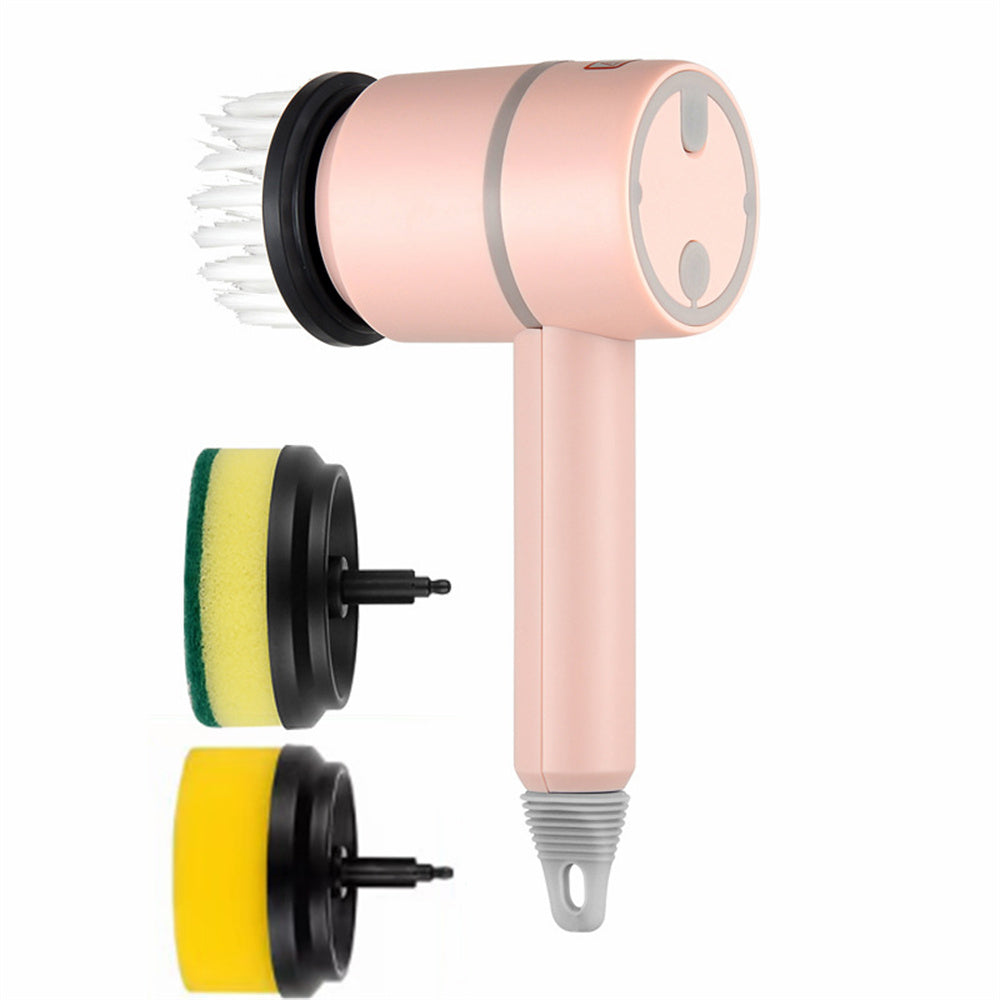 Электрлік ыдыс-аяқ щеткасы Автоматты сымсыз USB қайта зарядталатын кәсіби ас үй ванна бөлмесіне арналған плиткаларды тазалауға арналған щетка