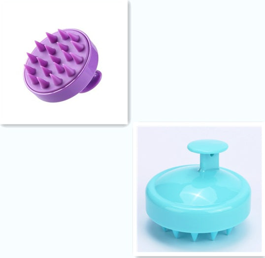 Силиконовая щетка для мытья головы и волос