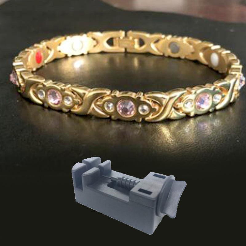 Магнитный титановый браслет