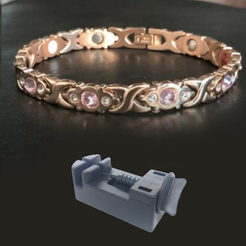 Магнитный титановый браслет