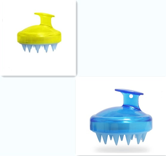 Силиконовая щетка для мытья головы и волос