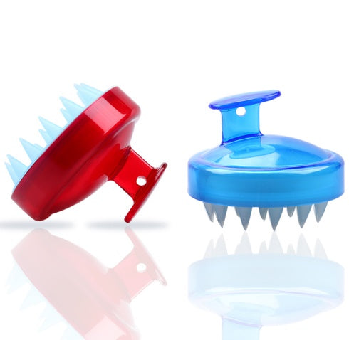 Силиконовая щетка для мытья головы и волос