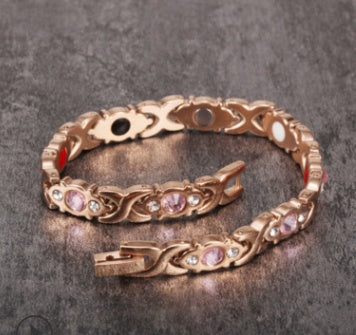 Магнитный титановый браслет