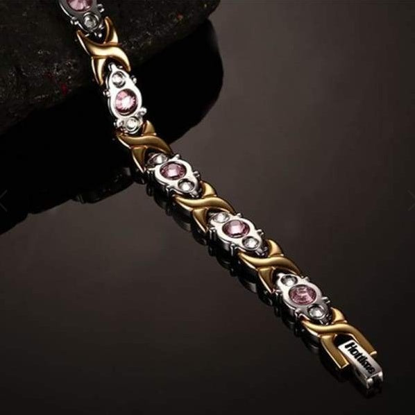 Магнитный титановый браслет