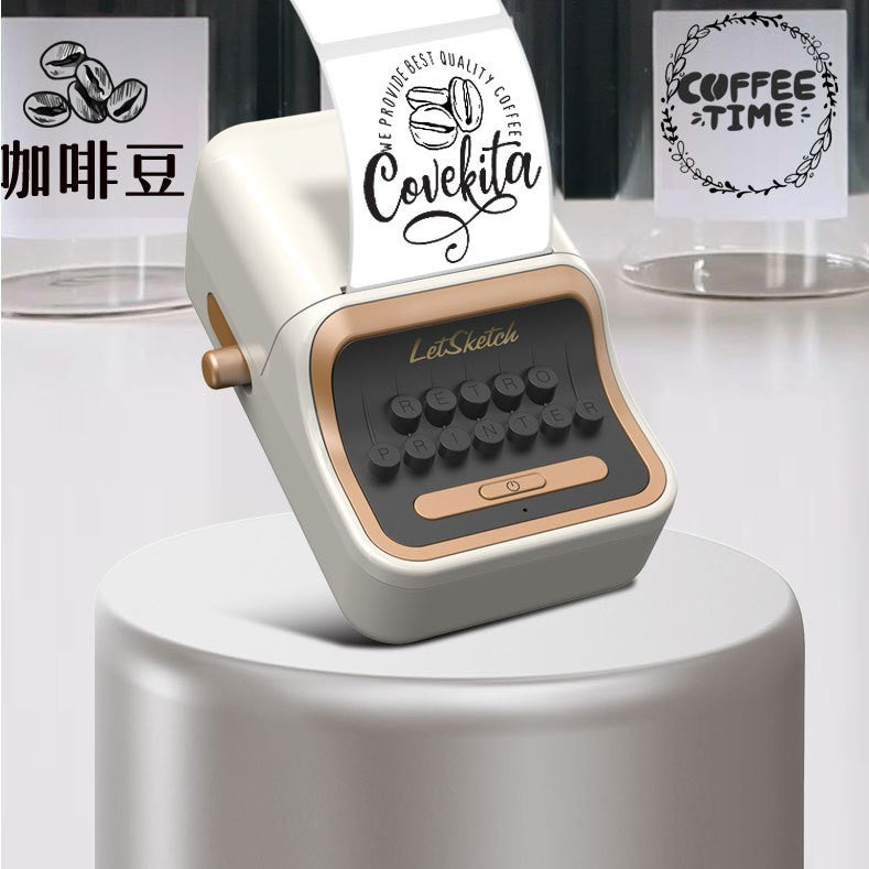 Портативный небольшой умный Bluetooth-принтер