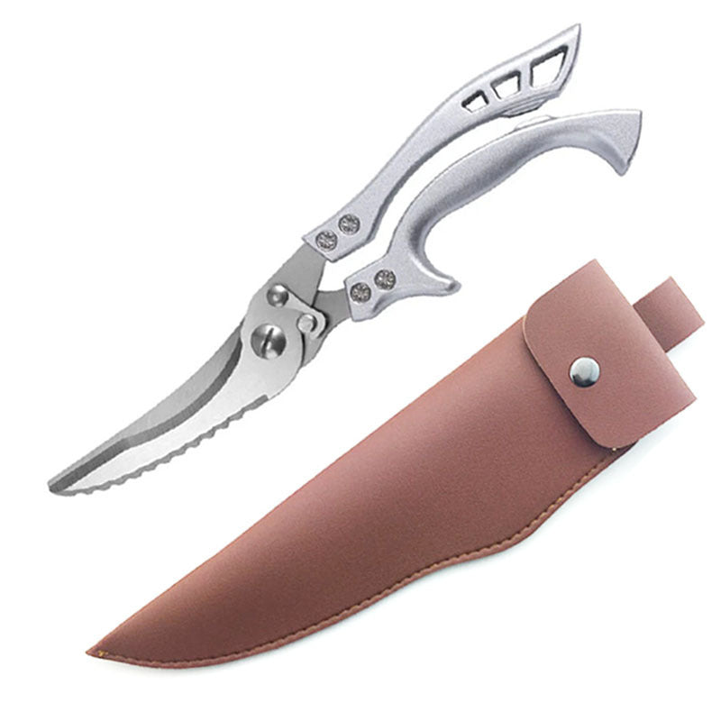 Кухонные многофункциональные ножницы из нержавеющей стали, нож для разделки куриных костей, ножницы для мяса, фруктов, рыбы, ножницы для очистки весов