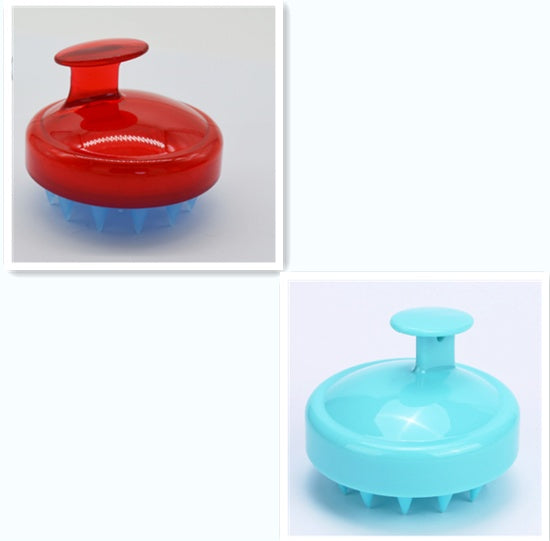 Силиконовая щетка для мытья головы и волос