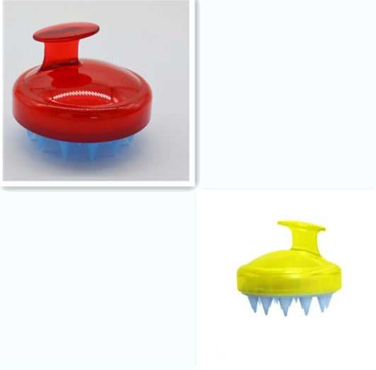 Силиконовая щетка для мытья головы и волос