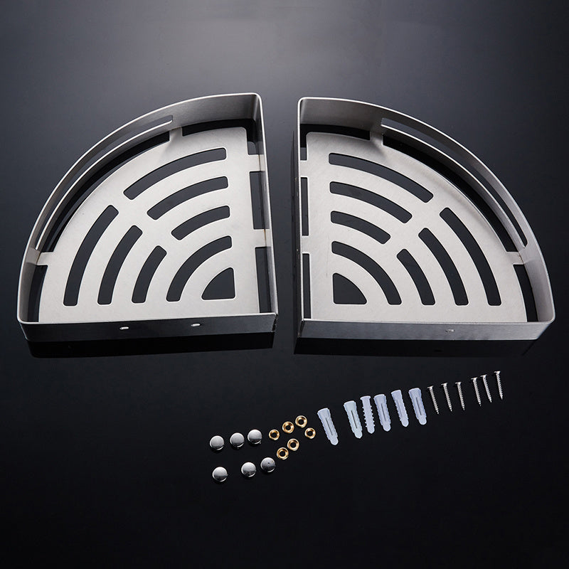 Угловая полка для ванной