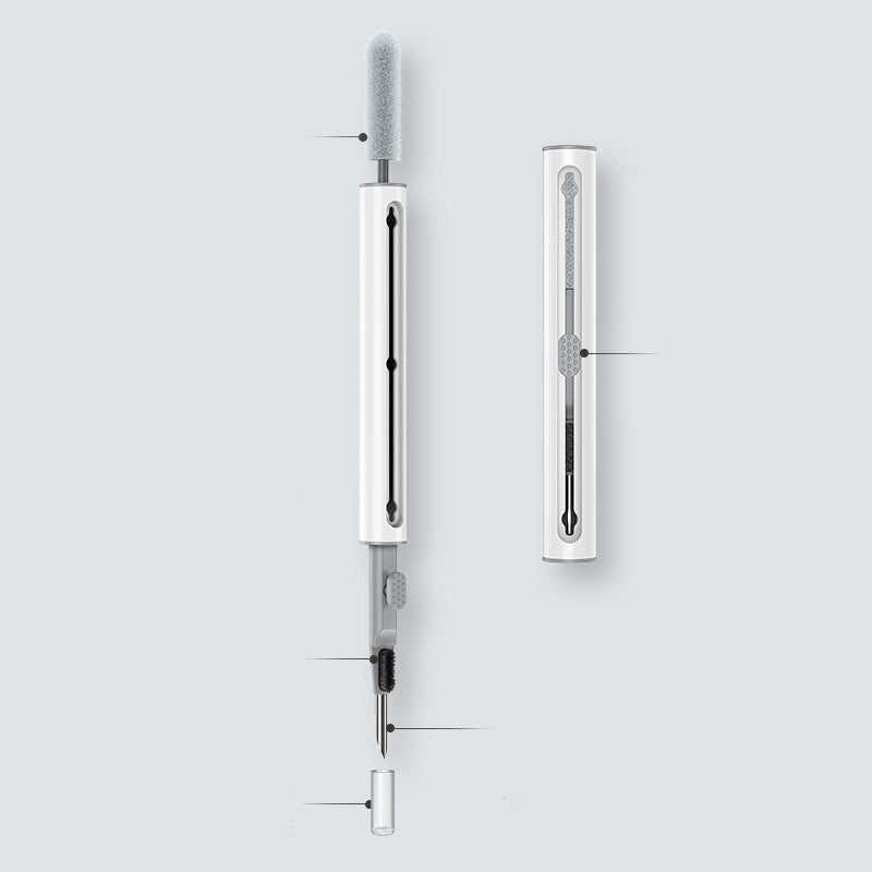 Ручка для чистки наушников 3 в 1. Простая и портативная многофункциональная ручка для чистки наушников.