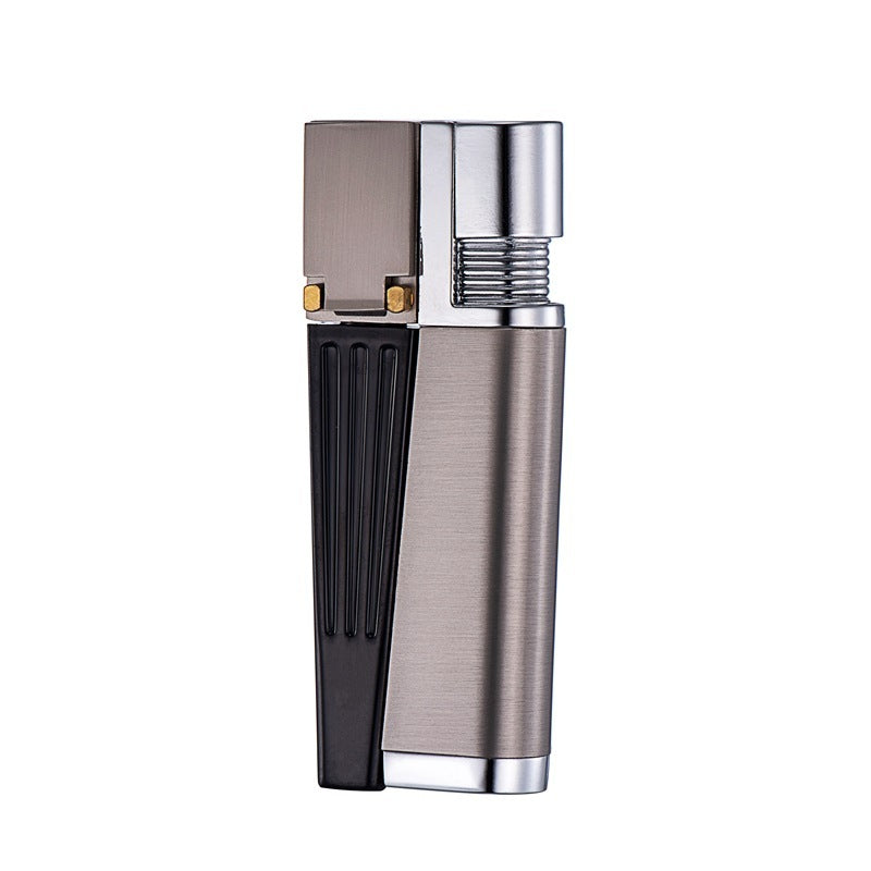 Encendedor Pipe Lighter Creative Foldable Metal Lighter Pipe Combination Portable Folding Pipe Lighter Smoking Men's Smoking Gadget