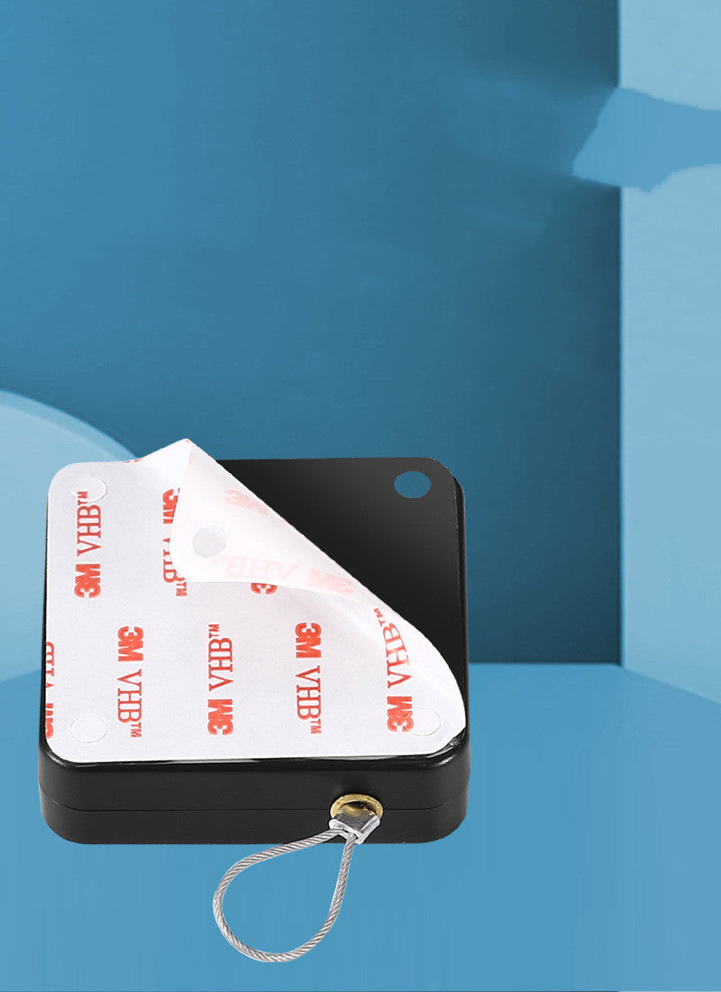 Дверной доводчик без перфорации с тросовым толкателем