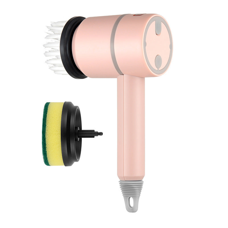 Электрлік ыдыс-аяқ щеткасы Автоматты сымсыз USB қайта зарядталатын кәсіби ас үй ванна бөлмесіне арналған плиткаларды тазалауға арналған щетка